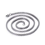 Chavin DT94 Gri 60 cm 2 mm Erkek Çelik Zincir