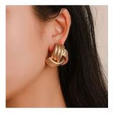 Chavin EV19SR Gold Bijuteri Retro Tarz Kadın Küpe