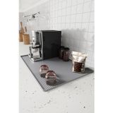 Chavin Gri 39x58 cm Silikon Kahve Makinesi Matı Tezgah Pedi Bulaşık Altlığı cin962