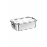 Chavin Komple 304 Çelik 1100 ml Kilitli Yemek Meyve Et Buzdolabı Beslenme Saklama Kabı mt322