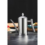 Chavin Komple 304 Çelik 500 ml Yağdanlık Sosluk Sirkelik CIN595 - Gri