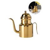 Chavin Komple 304 Çelik Gold 310 ml Yağdanlık Sosluk ve Sirkelik cin596sr