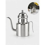 Chavin Komple 304 Çelik Silver 310 ml Yağdanlık Sosluk ve Sirkelik CIN596BY - Gri