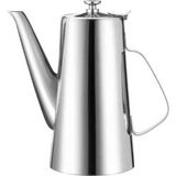 Chavin Paslanmaz Çelik Kapaklı Düşük Kalite Restoran Için Street Chrome 1500 ml Sürahi MT275BY - Gümüş - 1,5 lt