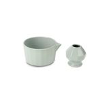 Chavin Seramik Chawan Matcha Çayı Köpürtme Kasesi ve Whisk Matcha Tutucu mt247