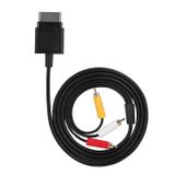 Chazcool 1.8m AV kablosu ses video kablosu, Xbox 360 ince için bileşen ABS kablosu, oyun oyuncuları için ses kablosu video kablosu, AV kablosu