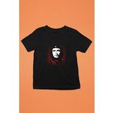 Che Guevara Baskılı Unisex Siyah Tişört