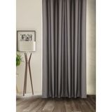 Cheap's Home Blackout Işık Geçirmez Fon Perde Pilesiz Ekstraforlu Yüksek Kaliteli Karartma Güneşlik (KOYU GRİ) - Koyu Gri - 300 x 200 cm