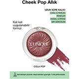 Cheek Pop Allık - Cola Pop Renk 3.5G Uzun Süre Kalıcı Doğal Ve İpeksi Formül