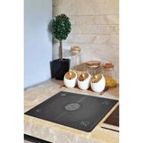 Chef Prime 65X45 Ölçekli Silikon Hamur Açma Matı - Beyaz - Gri