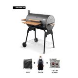 Cheffi Grillord-75 Kömürlü Barbekü Mangal (ÖNLÜK, KILIF VE 2 Paket KÖMÜR HEDİYELİ)