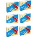 Chefline Asia Karides Kraker (Karides Cipsi) Beyaz 200GR x 6 Adet - 1,2 kg