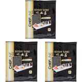 Chefline Asia Sushi Nori Gold Yosun 10 Yaprak 25GR x 3lü Set