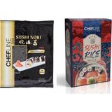 Chefline Asia Sushi Seti 2li (Yosun 10 Yaprak + Pirinç 500GR) - 1 Çift
