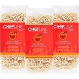 Chefline Asia Yumurtalı Çin Eriştesi 3x350 gr Sade Lezzetli Makarna İthalatçı: Koza Gıda