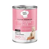 Chef's Choice 12x400 gr Tahılsız Kitten Tavuk Etli Ezme Yavru Kedi Konservesi