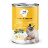 Chef's Choice 12x400 gr Tavuklu ve Balkabağı Ezmeli Yetişkin Kedi Yaş Maması
