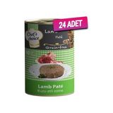 Chef's Choice 24x400 gr Kıyılmış Kuzulu Yetişkin Kedi Konservesi