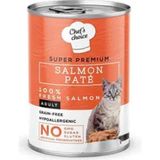 Chef's Choice Salmon in Gravy Pate 400 gr Yaş Kedi Maması