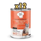 Chefs Choice Somonlu Tahılsız 12x400 gr Kedi Yaş Mama