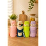 Chefstar 500 ML ÇOCUK TERMOS SULUK – MODERN, TAŞIMA ASKILI, KIRILMAZ MAVİ,YEŞİL,PEMBE,MOR RENK