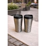 Chefstar KAPAKLI MUG KUPA SEYAHAT KUPASI SICAK VE SOĞUK İÇECEKLER İÇİN PRATİK TERMOS BARDAK