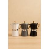 Chefstar Moka Pot Kahve Demleyici Pratik Kullanımlı Ev Tipi Kahve Hazırlama Cihazı-3 Cup