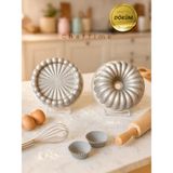 ChefTime 2'li Gri Dilimli&tart Kek Kalıbı