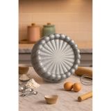 CHEFTİME Gri Tart Kek Kalıbı – 26 cm