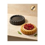 CHEFTİME Premium Döküm Tart Kek Kalıbı Siyah | 26 cm