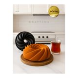CHEFTİME Rüzgar Gülü Döküm Granit Kek Kalıbı 26cm