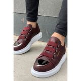 Chekich CBT Mirror Bordo Günlük Erkek Ayakkabı CH251