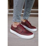 Chekich CH005 CBT PITTI Bordo Erkek Ayakkabı