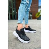 Chekich CH089 Cbt Low Top Lace Up Siyah Erkek Günlük Ayakkabı