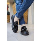 Chekich CH127 Cbt Loafer-X Siyah Renk Kalın Taban Loafer Model Erkek Klasik Ayakkabı
