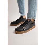 Chekich CH191 CKT Side Buckle Siyah - Taba Renk Erkek Günlük Ayakkabı