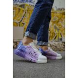 Chekich CH254 Cbt Pittura 447 Beyaz Mor Erkek Günlük Ayakkabı