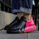 Chekich CH254 CST Pittura 477 Siyah Pembe Erkek Günlük Ayakkabı