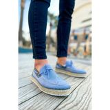 Chekich CH311 Espadril Erkek Ayakkabı Antrasıt - Gri