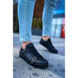 Chekich CST Side Buckle Siyah Günlük Erkek Ayakkabı