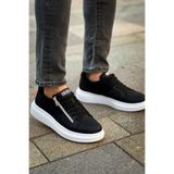 Chekich RS601 Lüx Süet Erkek Siyah Günlük Ayakkabı