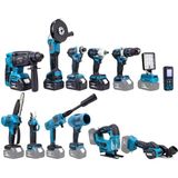 Chelikbei Akülü 13LÜ Set 36V 4AH (Led Işık Hilti+ Spral+Somun SIKMA+13MMÇELIK Mandrenli Matkap Testere Bağ Makası Dekupaj+Lazer Metre+Oto Yıkama+Çok Fonksiyonlu Avuç Taşlama+Turbo Fan+Torklu Vidalama)