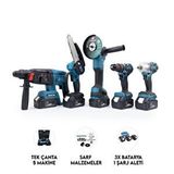 Chelikbei Chelikbei Beşli Set Mk350 (budama Testeresi 10mm Ç.mandren+s.sıkma+ş.spral+ş.hilti)