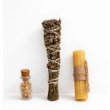 Chellomood - Meditasyon Arınma Seti - Lavanta Tütsü - Balmumu - Günlük Reçine Tütsü - Çok Renkli