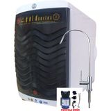 Chem Pompalı Gold Specıal 12 Litre 7 Filtre 14 Aşama Gümüş Iyon Tatlandırıcı Mineral Alkali 90 Gpd Nano Membranlı 304 Kalite Krom Musluklu 12 Litre Çelik Tanklı Su Arıtma Cihazı