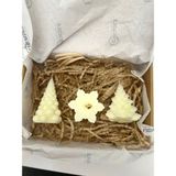 Chemdle Mum Set, Yılbaşı,çamağacı,kartanesi - Krem