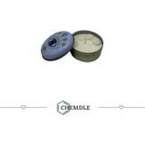 Chemdle Vanilya Kokulu Güllü Mum - Mavi