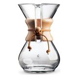 Chemex 800 ML 6 CUP Epinox Cam Kahve Demleme Ekipmanı