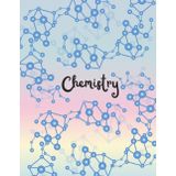 Chemistry: Chemistry Notebook with easy to organize note pages with room for words and pictures for Middle School, High School, and College.︱Standard ... book with 150 pages including periodic table︱