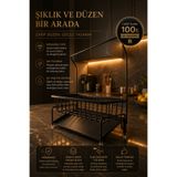 Cherie Home Paslanmaz Mutfak Tezgah Üstü Düzenleyici Sıvı Sabunluk Standı, Bulaşık Deterjanlık Organizer